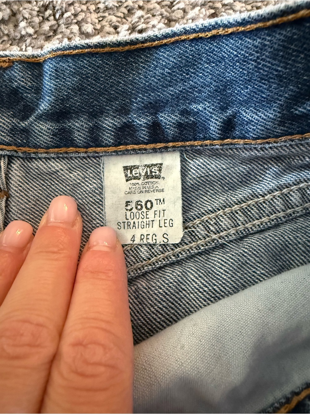 Vintage Levi’s 560 women’s Jean